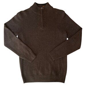 Lambswool Blend Sweater • Brown • US Small